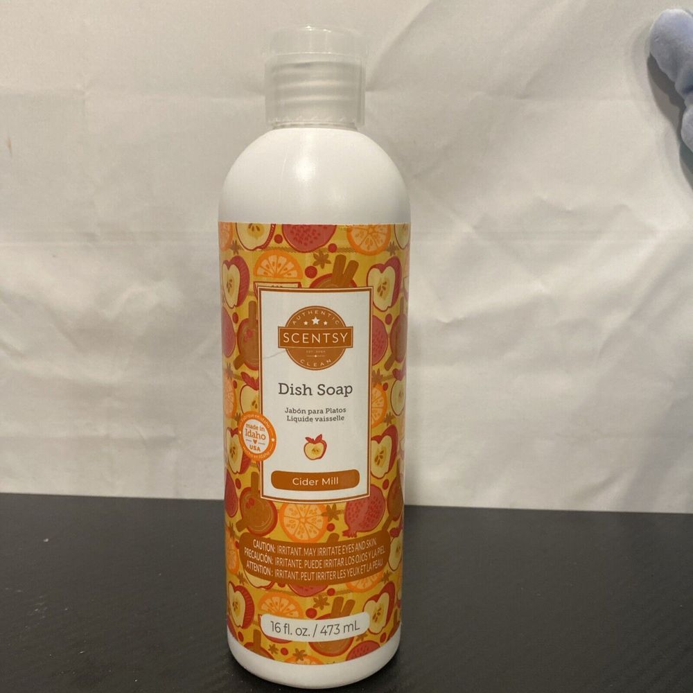Scentsy Cider Mill Dish Soap 16oz New Rare